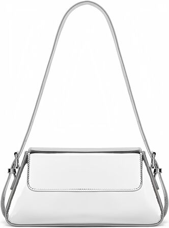 Срібна сумка-хобо жіноча Damen Main-m009