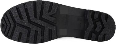 Чоловічі гумові чоботи, гумові чоботи для дощових днів на свіжому повітрі, водонепроникні гумові чоботи, нековзне захисне взуття, чорні, , розмір 40 EU