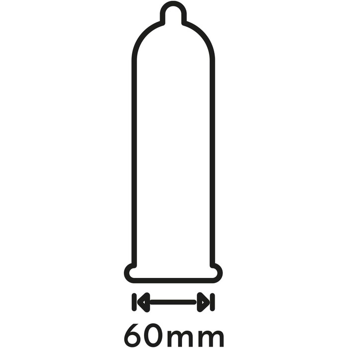 Презервативи Secura Extra Large 100 - 100 широких презервативів для чоловіків без гормонів, прозорі