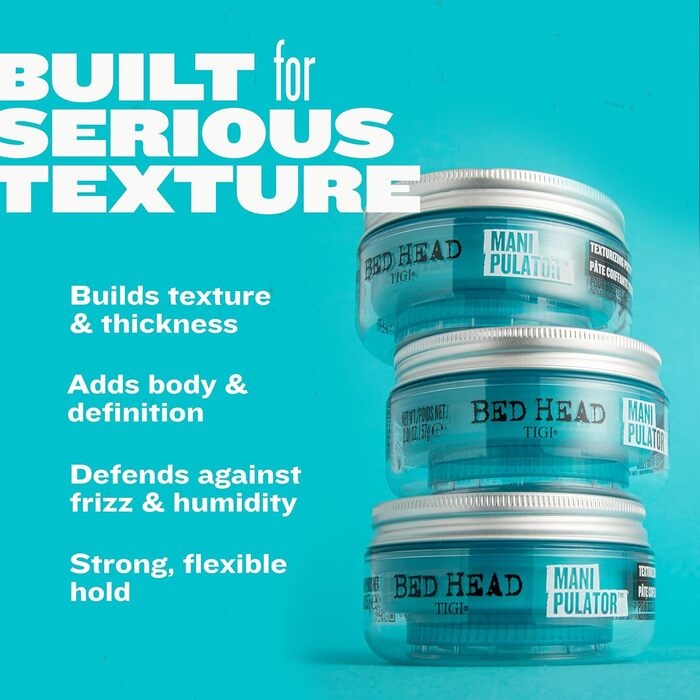 TIGI Bed Head Manipulator Текстурна паста для укладання волосся сильної фіксації, 57 г