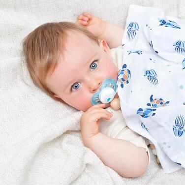 Органічні муслінові пелюшки 70x70 см з 100 бавовни (органічні), серветки для відрижки, без оптичних відбілювачів, безпечні для шкі