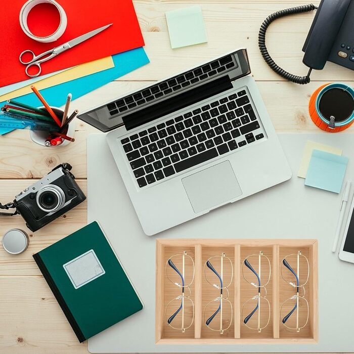 Дерев&39яна підставка для окулярів, лоток для зберігання, креативний футляр для окулярів з міцної деревини для сонцезахисних окулярів та окулярів за рецептом, презентаційний лоток для дому та оптики