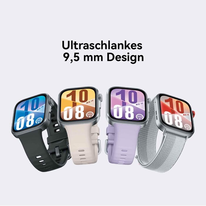 Розумний годинник HUAWEI Watch FIT 4, спортивний фітнес-трекер, водонепроникність 5 атм, інформація про здоров&39я, час роботи від акумулятора до 10 днів, сумісний з Android та iOS, 6 місяців розширеної гарантії, сірий. Автономний годинник FIT 4 сірого ко