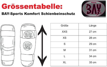 Щитки для гомілок BAY Comfort Full Contact, чорні, шкіра штучна, безпека, бойові мистецтва, кікбоксинг, муай-тай, карате, тхеквондо, XXS - XXL, діти, підлітки, дорослі, чоловіки, жінки