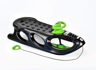 Молодіжні санчата KHW Unisex Snow Shuttle de Luxe, антрацит, 109x47x35 см