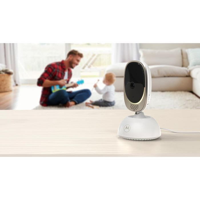 Дитячий телефон Motorola з камерою - Baby Monitor VM85 Connect - Внутрішня камера спостереження з кольоровим дисплеєм - Керування