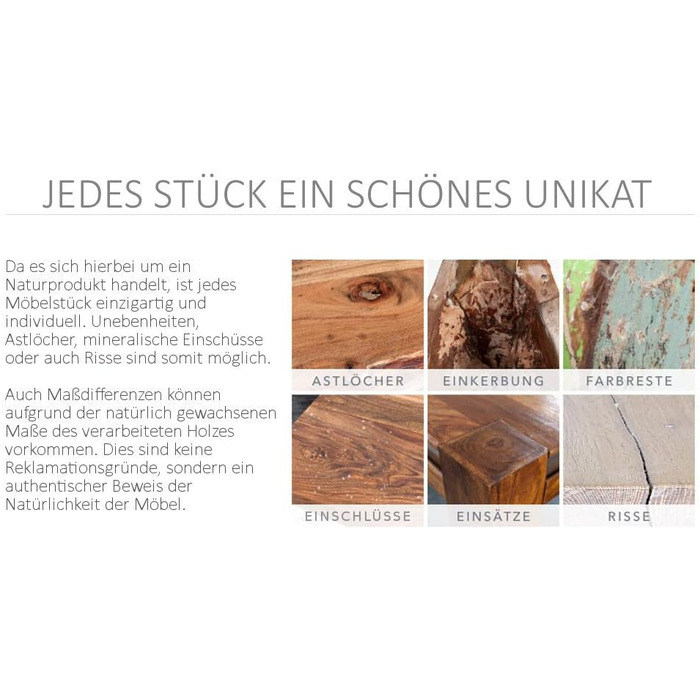 Обідній стіл Riess Ambiente з масиву дерева, Iron Craft 200 см, мангове дерево, промисловий дизайн, з X-подібними ніжками, кухонний стіл, конференційний стіл 200 см