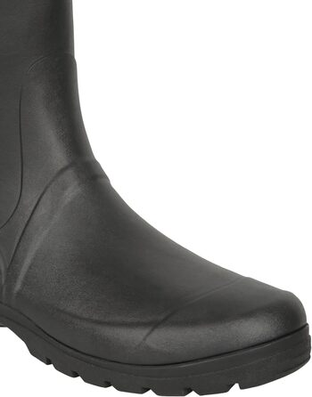 Чоловічі гумові чоботи Mountain Warehouse 100 гумові гумові чоботи, водонепроникне взуття, мяка бавовняна підкладка ідеально підходять для подорожей, активного відпочинку, походів, кемпінгу, розмір 43 EU, чорні 01