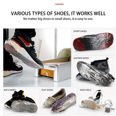 Рулон плівки для взуття – одноразова фольга для автоматичного дозатора бахіл, 1 шт.