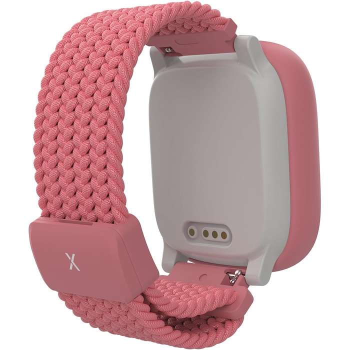 Водонепроникний дитячий телефон-годинник (із SIM-карткою) 4G, дзвінки, повідомлення, шкільний режим, функція SOS, GPS, камера, крокомір - з безкоштовним 3-місячним контрактом (РОЖЕВИЙ) РОЖЕВИЙ X6 - з безкоштовним 3-місячним контрактом, 6 Play -