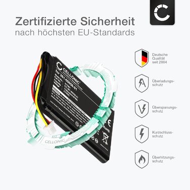 Акумулятор для GPS-навігації, сумісний з Garmin nvi 65LMT, Nvi 42, Nvi 2689 (1100 мАг, 3,7 В) Запасний акумулятор для набору інструментів 361-00056-01