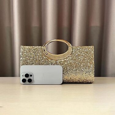 Клатч вечірній, блискуча сумочка, вечірня сумочка з камінням, сріблястий