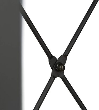 Окремостояча полиця Relaxdays, висока книжкова шафа з 6 відділеннями, промисловий дизайн, ВxШxГ 180x50x35 см, ПБ/Метал, коричневий