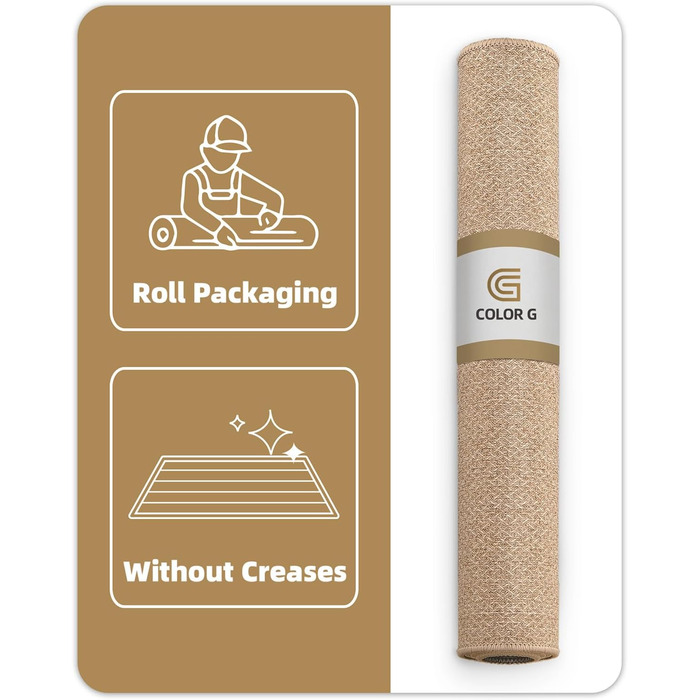 КОЛІР І ГЕОМЕТРІЯ Тонкий килимок для прихожих, 81 x 122 см, Килимок для прихожих, що вловлює бруд, Вхідний килимок, Нековзний килимок для прихожих, Не утворює складок, Вхідний килимок, Хакі, 81 x 122 см