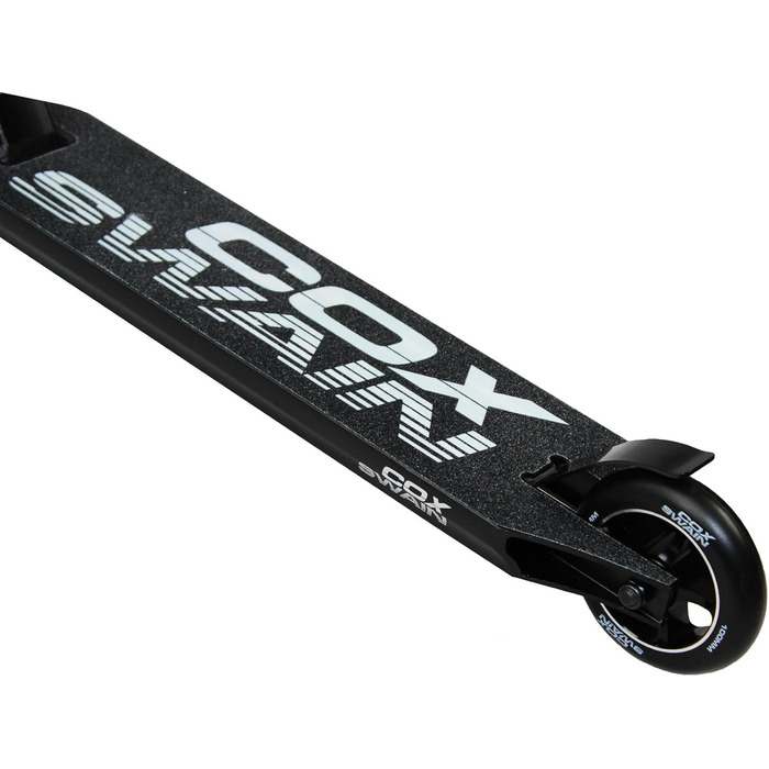 Самокат Cox Swain Stunt Scooter X-385, компресія SCS, вилка з ЧПУ, 100 мм PU / алюмінієві колеса, ABEC 9, діти дорослі, початківці