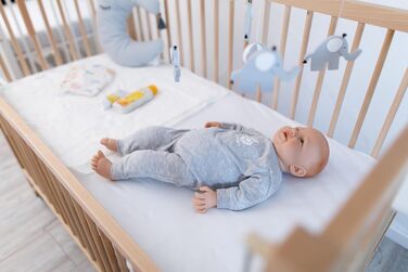 Диван-ліжко Side-by-Side / Суміжне сну HAJO Бук 124x64 см (Натуральний)