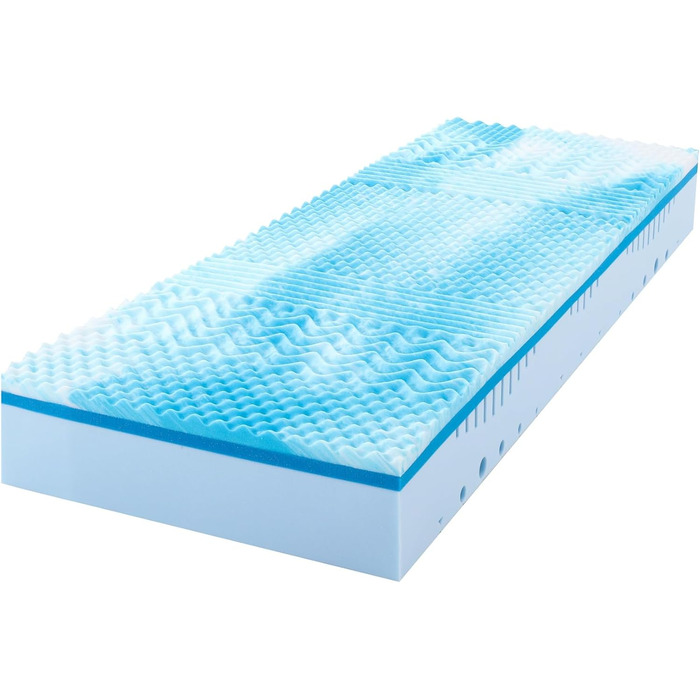 Матрац MLILY Pro 90x200 см Матрац з піни з ефектом пам&39яті висотою 22 см Комфортний сон 7 зон комфорту та 3 шари для спокійного сну Pro 90 x 200 см