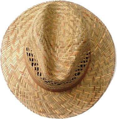 Солом&39яний капелюх Faustmann, чоловічий/жіночий, розмір 55-63 XXL, прямий козирок, 55, натуральний