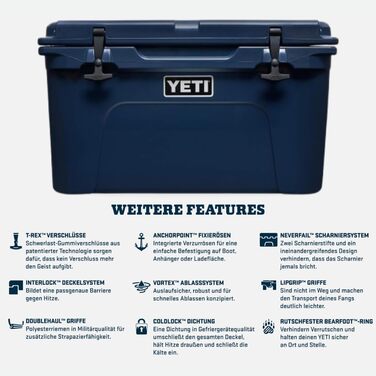 Радіатор YETI Tundra 45 кольору вугілля