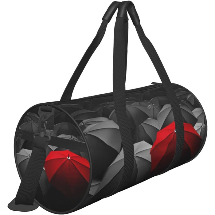 Дорожня сумка Смуток, штормовий день, парасольки - спортивна сумка для чоловіків та жінок, сумка для подорожей та спорту