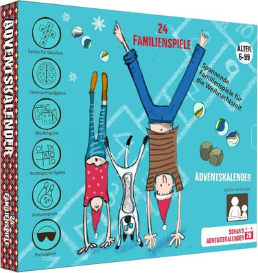 Адвент-календар SOHAR'S ADVENTSKALENDER 2025 Сімейні ігри, для всієї родини