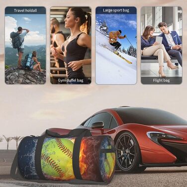 Дорожня сумка з малюнком стрекози, кругла, великої місткості, легка та міцна, чудовий подарунок для піших прогулянок, відпустки, ділових поїздок та іншого, колір мякої кулі, універсальний розмір