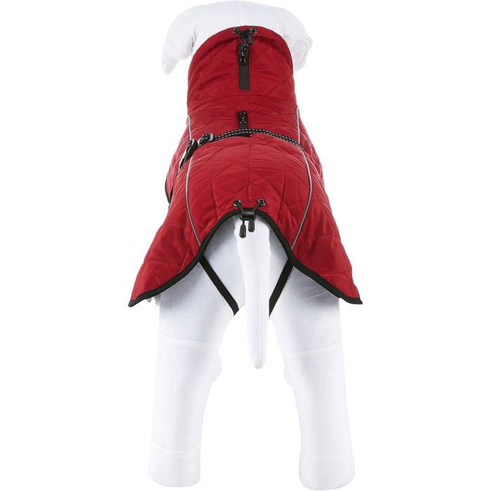 Довжина 62 см, Регульована довжина 62 89 см, Червоний, Для собак червоного кольору 62-89 см/62 см ()