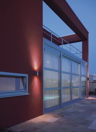 Настінний світильник для поверхневого монтажу, зовнішнє освітлення для входів у будинок, стін, терас, фасадів, сходів, настінний світильник, світлодіодний настінний світильник, зовнішнє освітлення, садовий світильник 2xGU10, IP55, антрацит. Вуличний насті