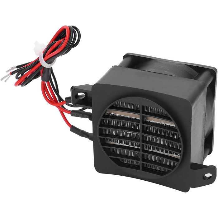 Нагрівальний елемент Walfront 220V 300W обігрівач, автомобільний вентилятор повітряного обігрівача постійної температури електричний керамічний обігрівач з вентилятором для кондиціонерів та зволожувачів повітря