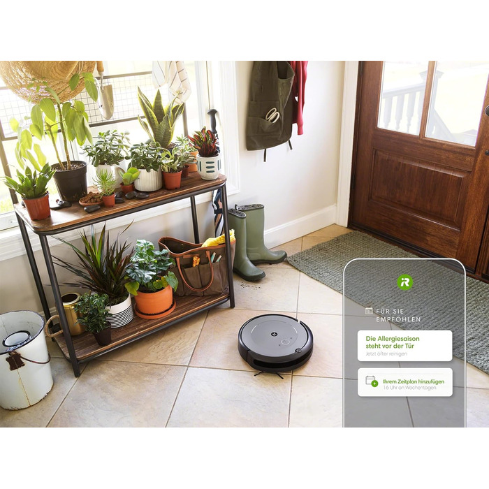 Робот-пилосос iRobot Roomba i1152, з підтримкою WLAN, з двома гумовими щітками для всіх підлог, індивідуальні пропозиції через дод