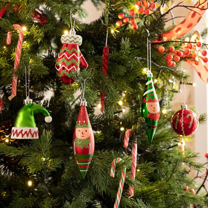 Набір з 40 різдвяних кульок для ялинки Victor's Workshop