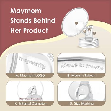 Мм частини насоса Maymom з широкою горловиною для насосів Spectra S1/S2 включаючи фланці з широкою горловиною не оригінальний флан
