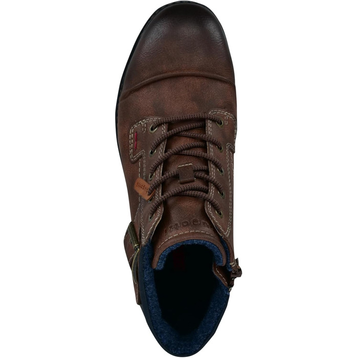 Чоловічі класичні чоботи Bugatti, чоловічі чоботи з холодною підкладкою, розмір 42 EU, темно-коричневі 6100