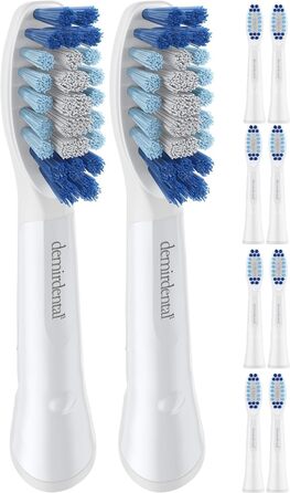 Щітки від demirdental для Oral-B Pulsonic Brushes, Середні щітки, змінні щітки для щоденного прибирання, 10 шт. по 10 шт. (1 упаковка)