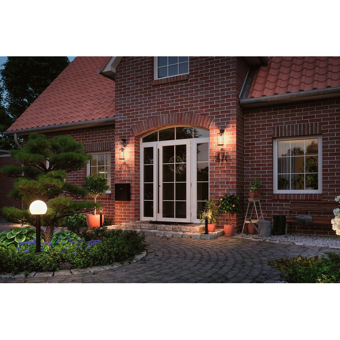 Світловий стовп Paulmann Plug & Shine LED Classic, 3000K, антрацит, сучасний стиль, висота 50 см