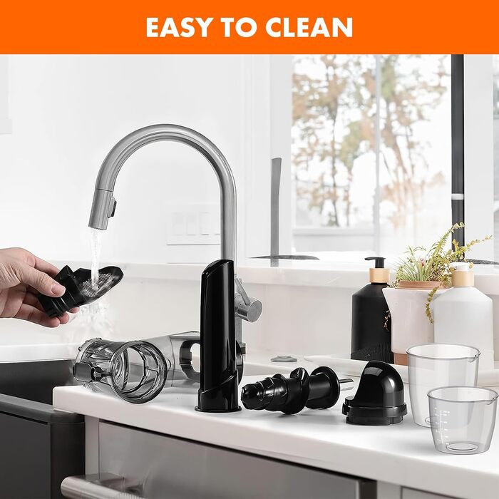 Насадка для соковижималки для блендера KitchenAid, Соковижималка для холодного віджиму, Насадка для соковижималки з подвійним заливним жолобом, Насадка для соковижималки для Kitchen Aid