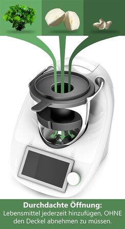 Змішувальна камера Mixle, редукція змішувальної чаші, сумісна з Thermomix TM6, TM5, більш ефективне подрібнення їжі