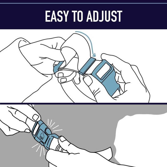 Нашийник для собак Leashboss з яскравим візерунком та світловідбиваючими нитками, колекція Boho, середній розмір (34-50 см, ширина 2.5 см)