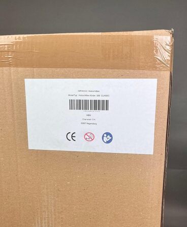 Санки IMPWOOD, дерев'яні, зі знімною спинкою, 100 кг