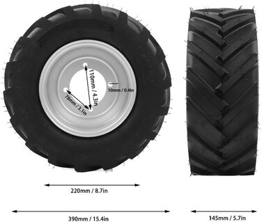 Шина Durable Cool 16 x 6.50-8 дюймовий сільськогосподарський транспортний засіб Go Kart Tire Квадроцикл UTV Kart Газонокосарка