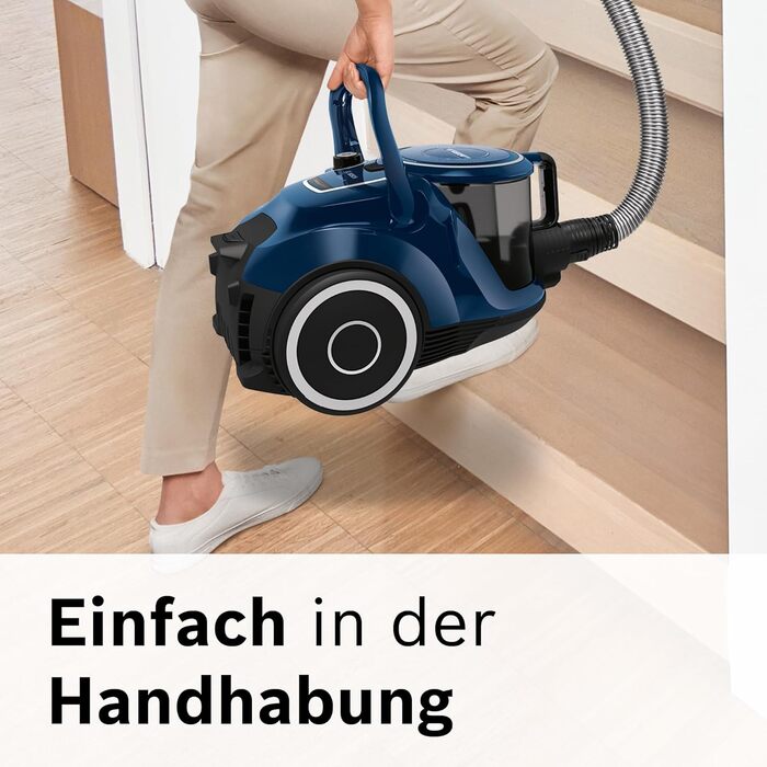 Безмішковий пилосос Bosch серії 6 BGC436, пилосос, ідеально підходить для алергіків, гігієнічний фільтр, підлогова насадка для пар