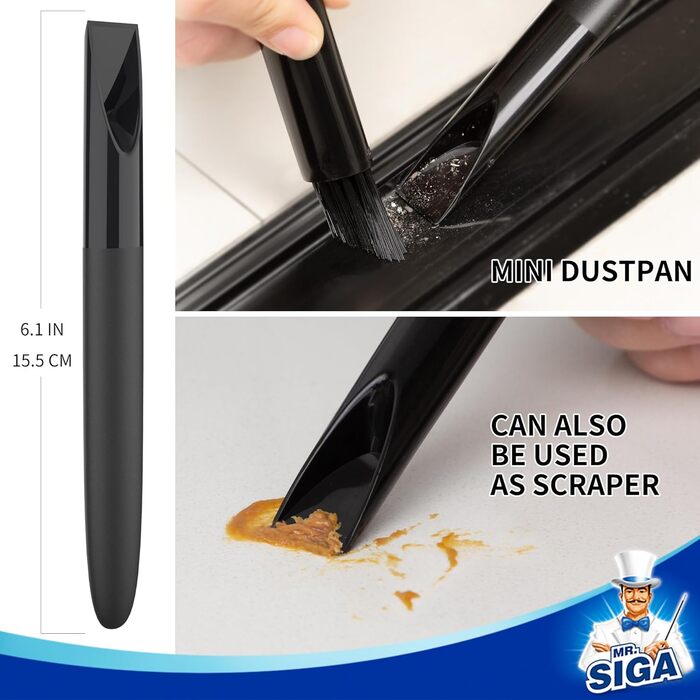 Набір щіток для затірки MR.SIGA для чищення Щітка для глибокого чищення для дому, ванної кімнати, кухні, плитки, віконних рам