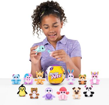 Плюшевих іграшок-сюрпризів, серія 2 (упаковка з 3 шт.), серія 2, 3 капсули, 5