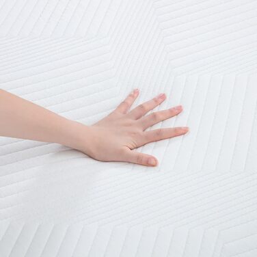 Матрац MLILY Pro 90x200 см Матрац з піни з ефектом пам&39яті висотою 22 см Комфортний сон 7 зон комфорту та 3 шари для спокійного сну Pro 90 x 200 см