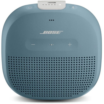 Колонка Bose SoundLink Micro Bluetooth маленька портативна, водонепроникна колонка з мікрофоном, синя Single Blue