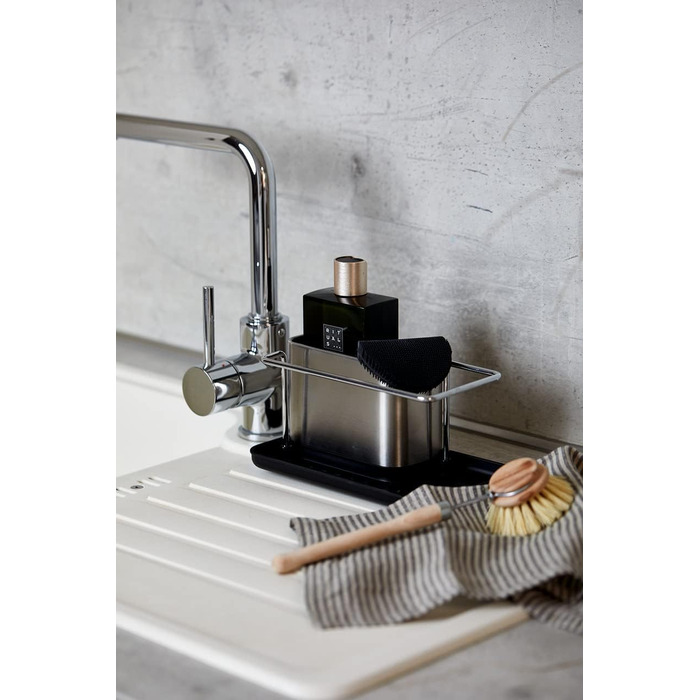 Високоякісний органайзер для мийки з нержавіючої сталі, мийка з великою кількістю місця для зберігання засобу для миття посуду, га