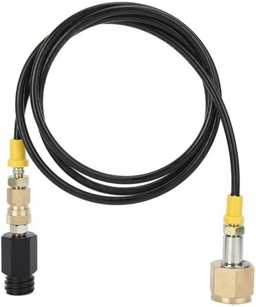 М W21.8-14 DIN477 Адаптер бака CO2 Комплект шлангів високого тиску для соди Аксесуари для домашнього офісу - насолоджуйтесь газованою водою вдома, 1,5