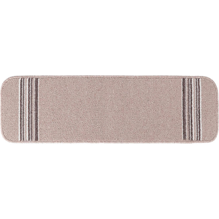 Килимки для сходів CAMILSON Нековзні килимові накладки для використання всередині та зовні приміщень Сходинки для домашніх тварин (Набір з 13 шт., бежева лінія)