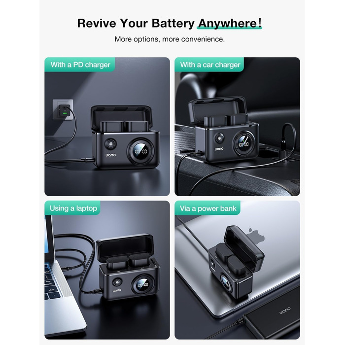 Швидкий зарядний пристрій llano DMW-BLK22 для Panasonic Lumix S5, S5II, S9, GH6, S5IIX, GH5 II, S5M2, S5M2X, GH5M2, PD 18 Вт, двоканальний, зарядний пристрій типу C USB