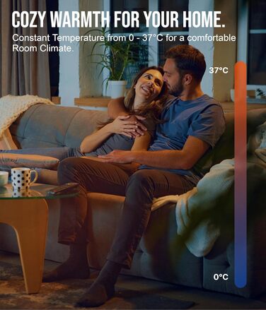 Інфрачервоний настінний обігрівач VIESTA F1200 потужністю 1200 Вт з термостатом TH10 плоска карбоново-кристалічна нагрівальна панель електричний інфрачервоний настінний обігрівач, ідеально підходить для віталень та ванних кімнат F1200 з TH10